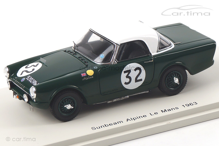 Sunbeam Alpine 24h Le Mans 1963 Ballisat/Lewis Spark 1:43 S4764