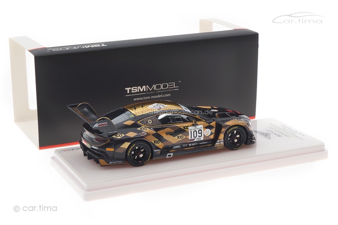 Bentley Continental GT3 24h Spa 2019 Baptista/MacLeod/Morris TSM 1:43 TSM430491 Bentley Continental GT3 24h Spa 2019 Baptista/MacLeod/Morris TSM 1:43 TSM430491