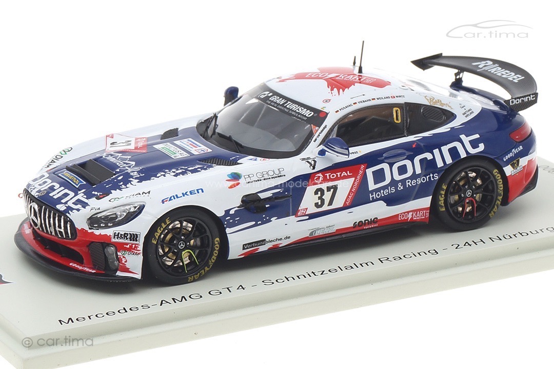 Mercedes-AMG GT4 24h Nürburgring 2021 Posavac/Weiland/Wirtz Spark 1:43 SG768