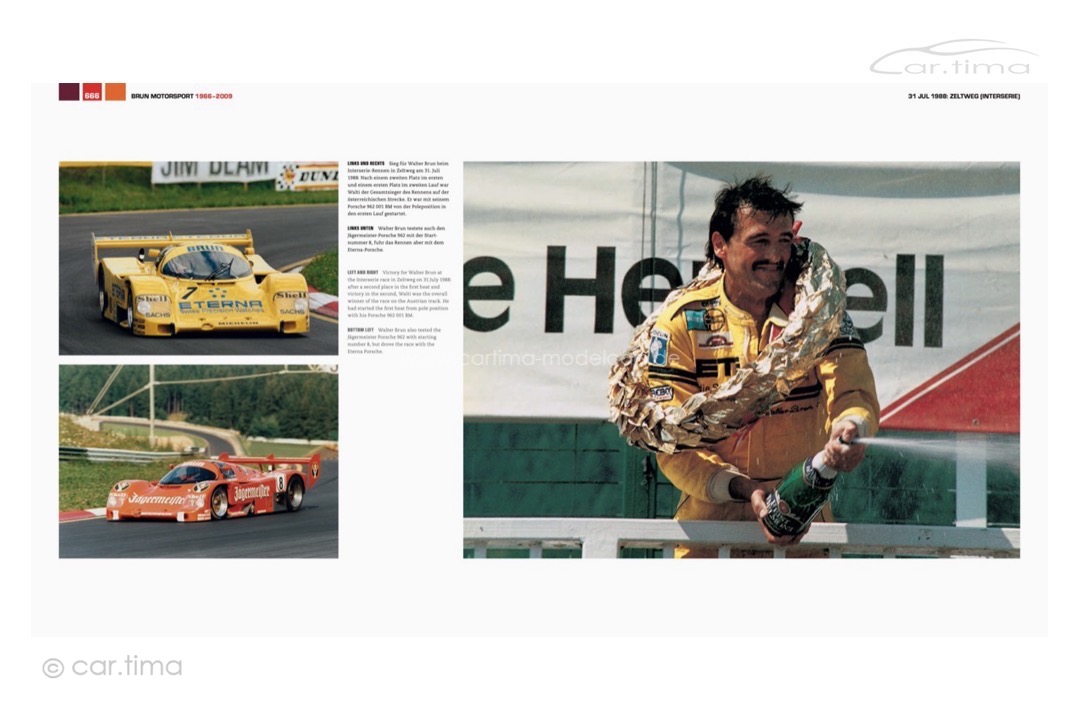 Buch/Book Brun Motorsport 1966–2009 Limited Edition B-SFV-Brun-LE