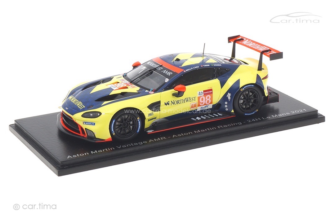Aston Martin Vantage AMR 24h Le Mans 2021 Dalla Lama/Gomes/Thiim Spark 1:43 S8274