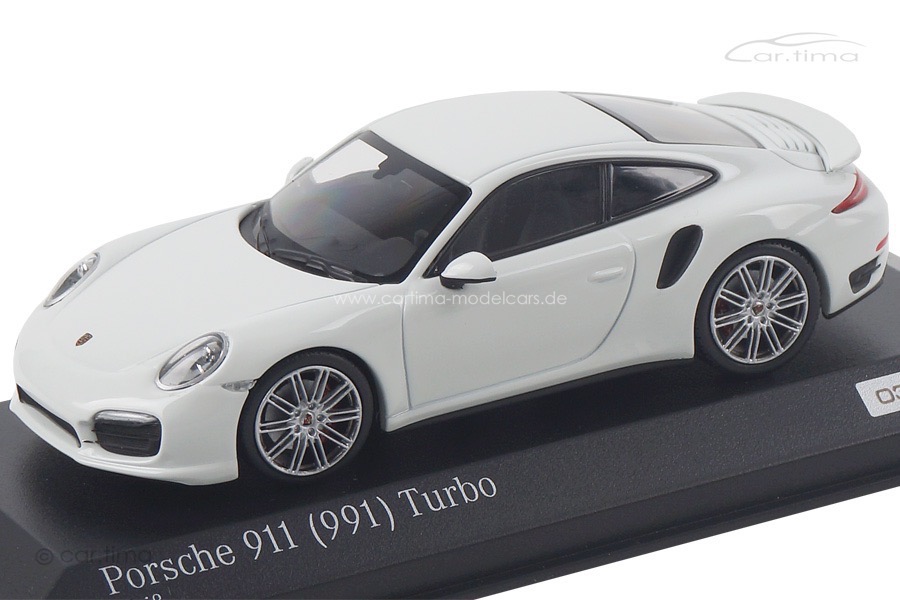 Porsche 911 (991) Turbo Weiß/Interieur schwarz Turbo Set Minichamps 1:43 CA04316058 Porsche 911 (991) Turbo Weiß/Interieur schwarz Turbo Set Minichamps 1:43 CA04316058