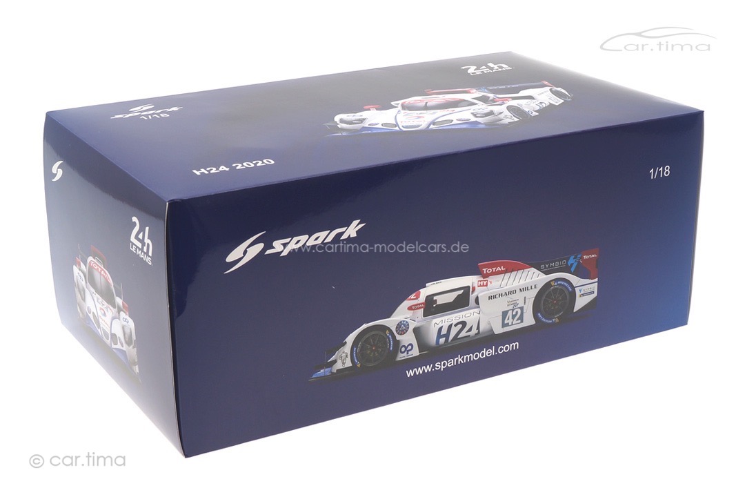 H24 Mission Hydrogen Prototype 24h LeMans 2020 Norman Nato Spark 1:18 18S570 H24 Mission Hydrogen Prototype 24h LeMans 2020 Norman Nato Spark 1:18 18S570