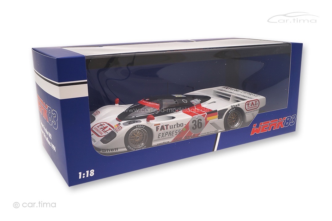 Dauer Porsche 962 Winner 24h Le Mans 1994 Baldi/Dalmas/Haywood Werk83 1:18 W18005001 Dauer Porsche 962 Winner 24h Le Mans 1994 Baldi/Dalmas/Haywood Werk83 1:18 W18005001