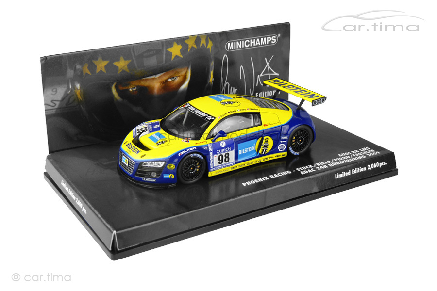 Audi R8 LMS ADAC 24h NBR 2009 Stuck/Biela/Pirro/Faessler Minichamps 1:43 444091998