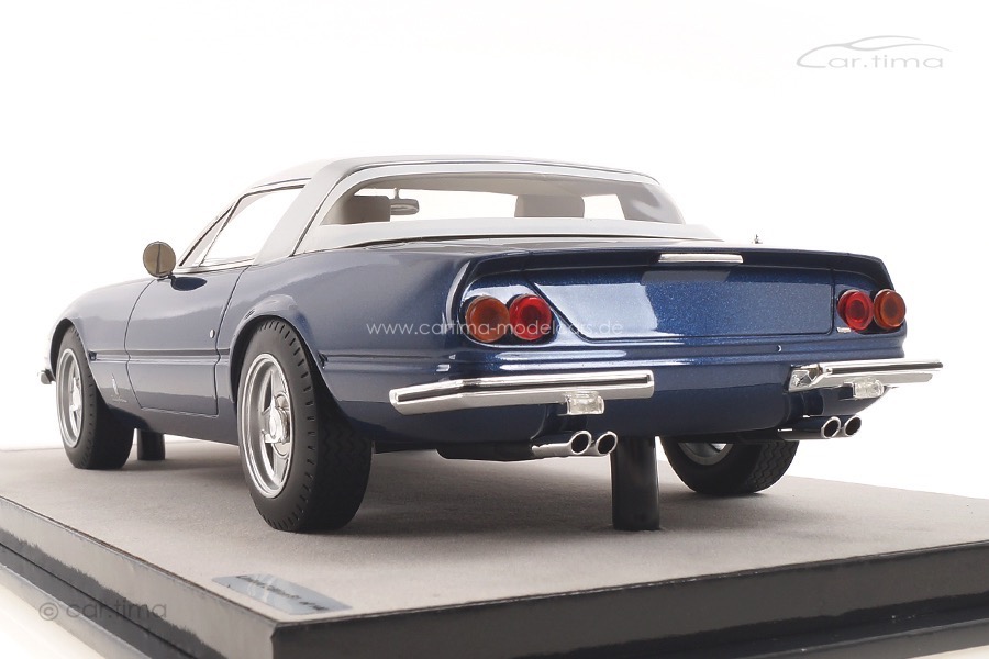 Ferrari 365 GTB/4 Daytona Coupe Speciale blau Tecnomodel 1:18 TM18-108A Ferrari 365 GTB/4 Daytona Coupe Speciale blau Tecnomodel 1:18 TM18-108A