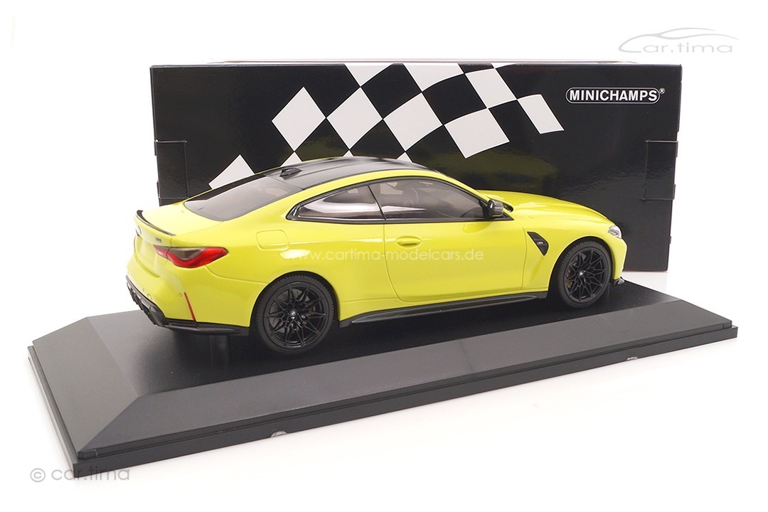 BMW M4 (G82) 2020 gelb Minichamps 1:18 155020120