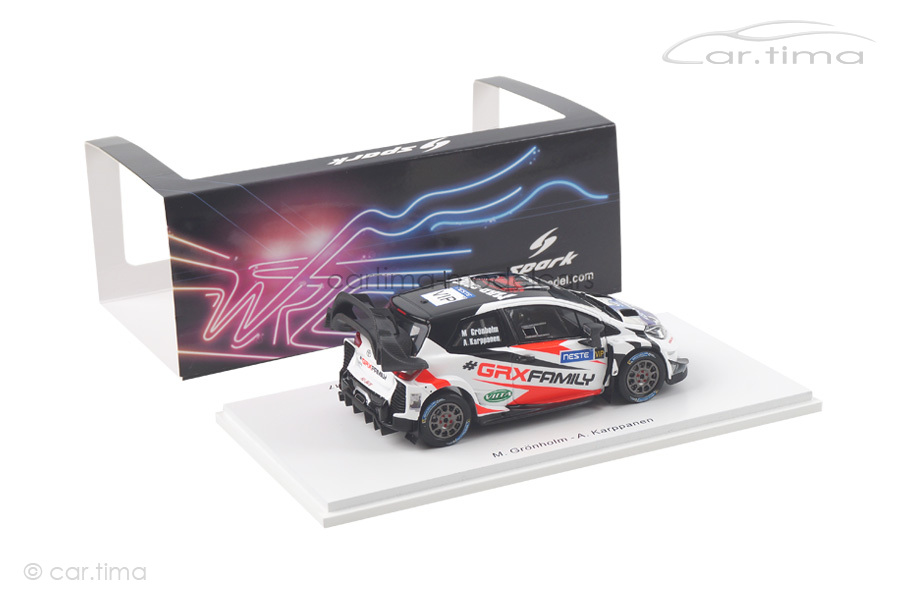 Toyota Yaris WRC Presentation VIP Rally Finland 2017 Grönholm/Karppanen Spark 1:43 S5170 Toyota Yaris WRC Presentation VIP Rally Finland 2017 Grönholm/Karppanen Spark 1:43 S5170