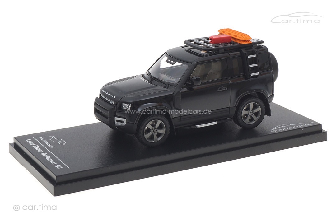 Land Rover Defender 90 2020 Santorini Black Almost Real 1:43 410708 Land Rover Defender 90 2020 Santorini Black Almost Real 1:43 410708