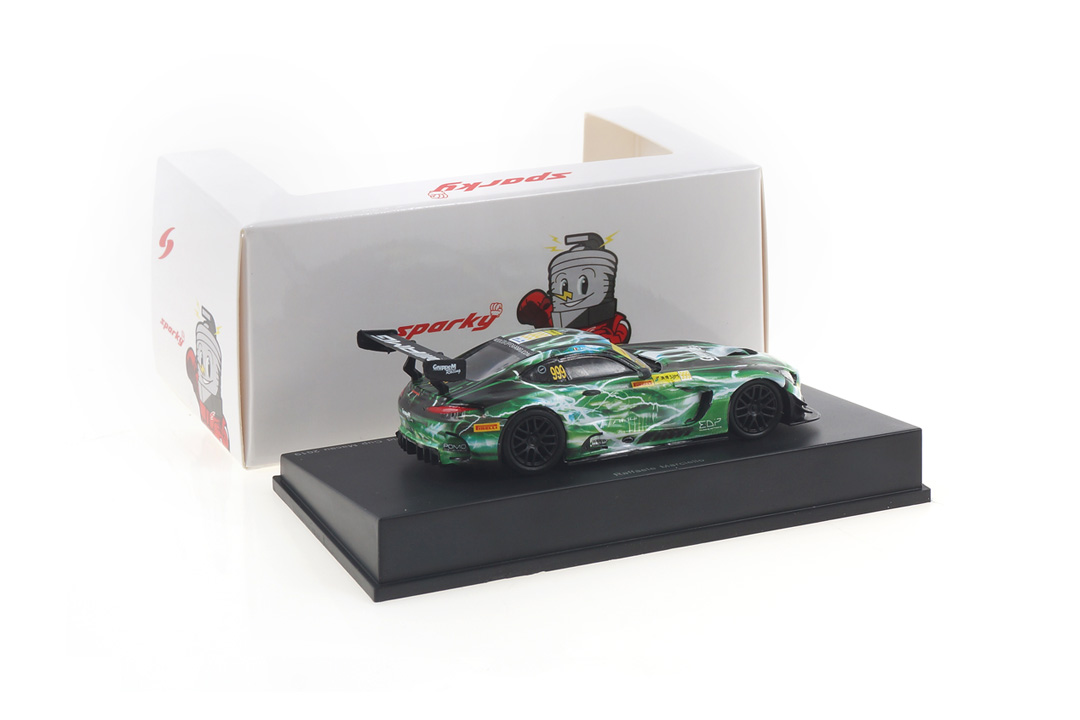 Mercedes-AMG GT3 Winner Macau 2019 Raffaele Marciello Spark 1:64 Y165 Mercedes-AMG GT3 Winner Macau 2019 Raffaele Marciello Spark 1:64 Y165
