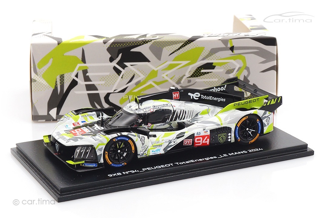 Peugeot 9X8 24h Le Mans 2024 Di Resta/Duval/Vandoorne Spark 1:43 S9127