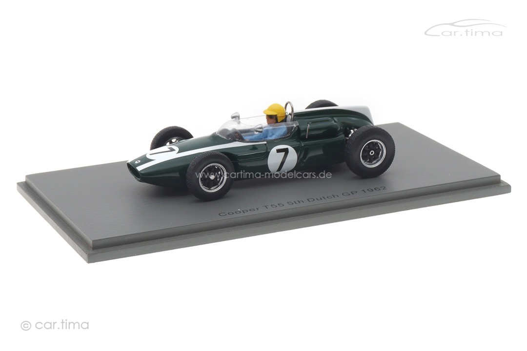 Cooper T55 GP Niederlande 1962 Tony Maggs Spark 1:43 S8071