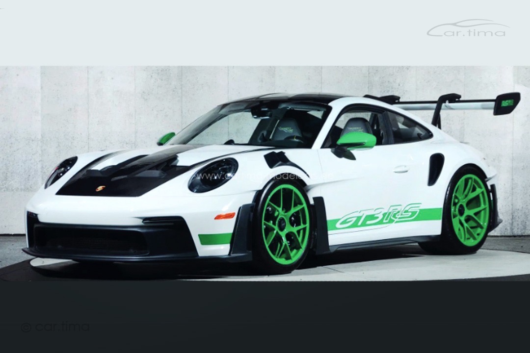 Porsche 911 (992) GT3 RS Weiß Tribute to 911 Carrera RS Norev 1:12 127535