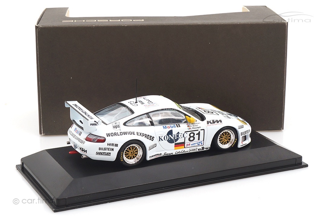 Porsche 911 (996) GT3 R 24h Le Mans 1999 Alzen/Huisman/Riccitelli Minichamps 1:43 WAP02007110