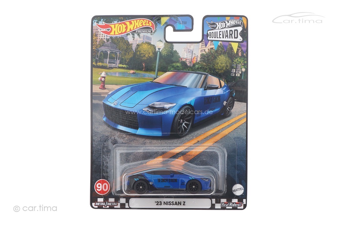 Nissan Z 2023 Boulevard Series 2023 #90 Premium Real Riders Hot Wheels 1:64 GJT68-HYF05