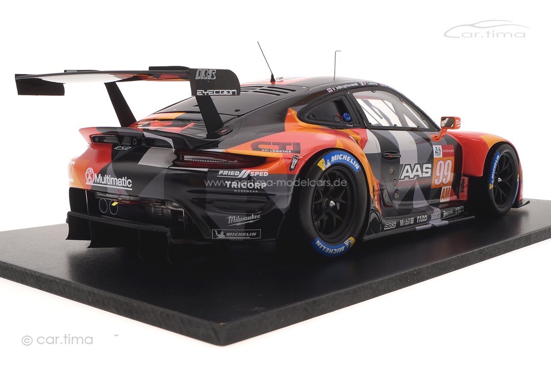 Porsche 911 RSR-19 24h Le Mans 2021 Tincknell/Inthraphuvasak/Latorre Spark 1:18 18S707