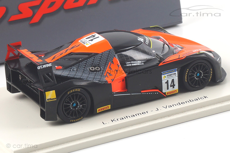 KTM X-Bow GT4 European Series 2016 Kraihamer/Vandenbalck Spark 1:43 S5664