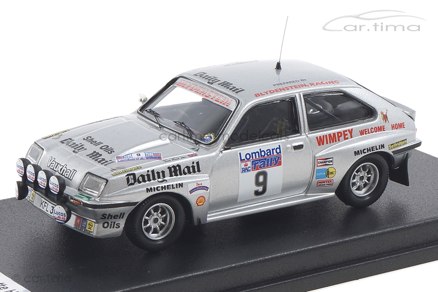 Vauxhall Chevette HSR RAC Rallye 1982 Pond/Arthur Trofeu 1:43 RRUK46 Vauxhall Chevette HSR RAC Rallye 1982 Pond/Arthur Trofeu 1:43 RRUK46