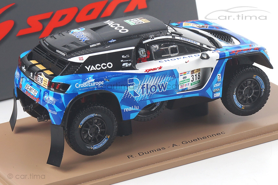 Peugeot 3008 DKR Dakar Rally 2017 Dumas/Guehennec Spark 1:43 S5614