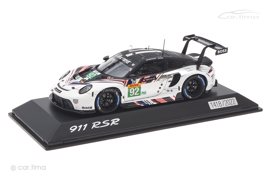 Porsche 911 RSR #92 8h Bahrain Goodbye Design Spark 1:43 WAP0209040RRSR
