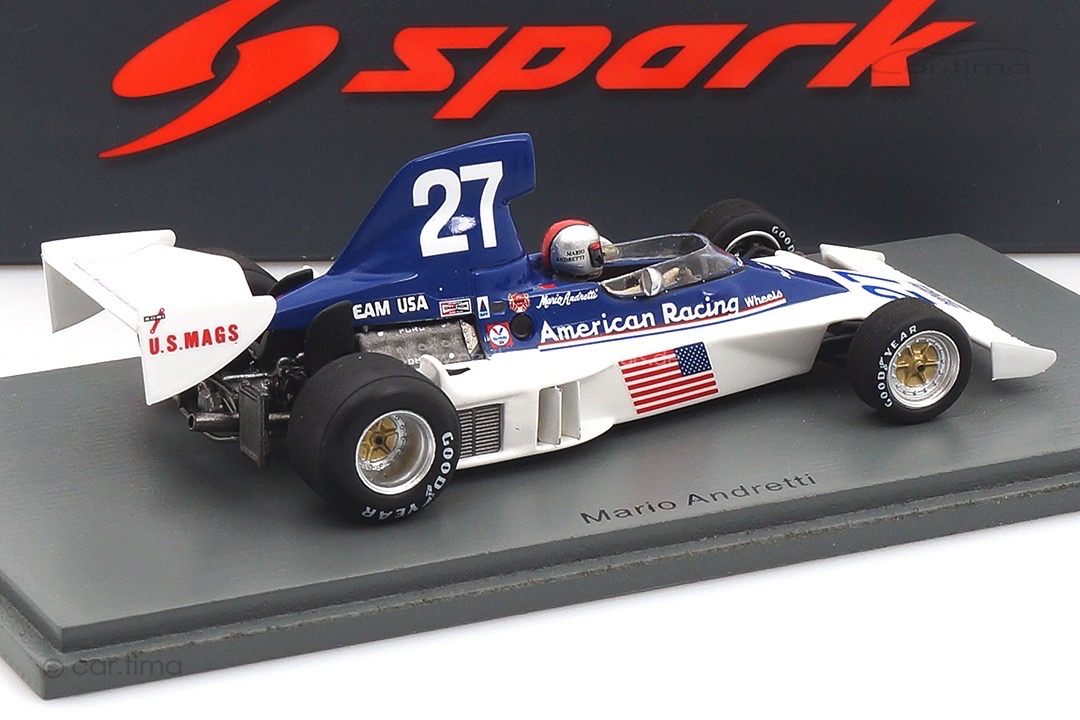 Parnelli VPJ4B GP Long Beach 1976 Mario Andretti Spark 1:43 S1891