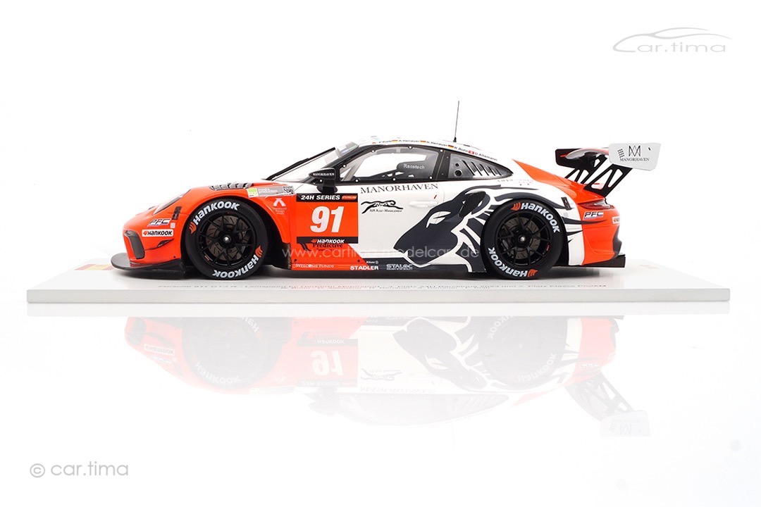 Porsche 911 GT3 R 24h Barcelona 2023 Lionspeed by Herberth Motorsport Spark 1:18 FF028