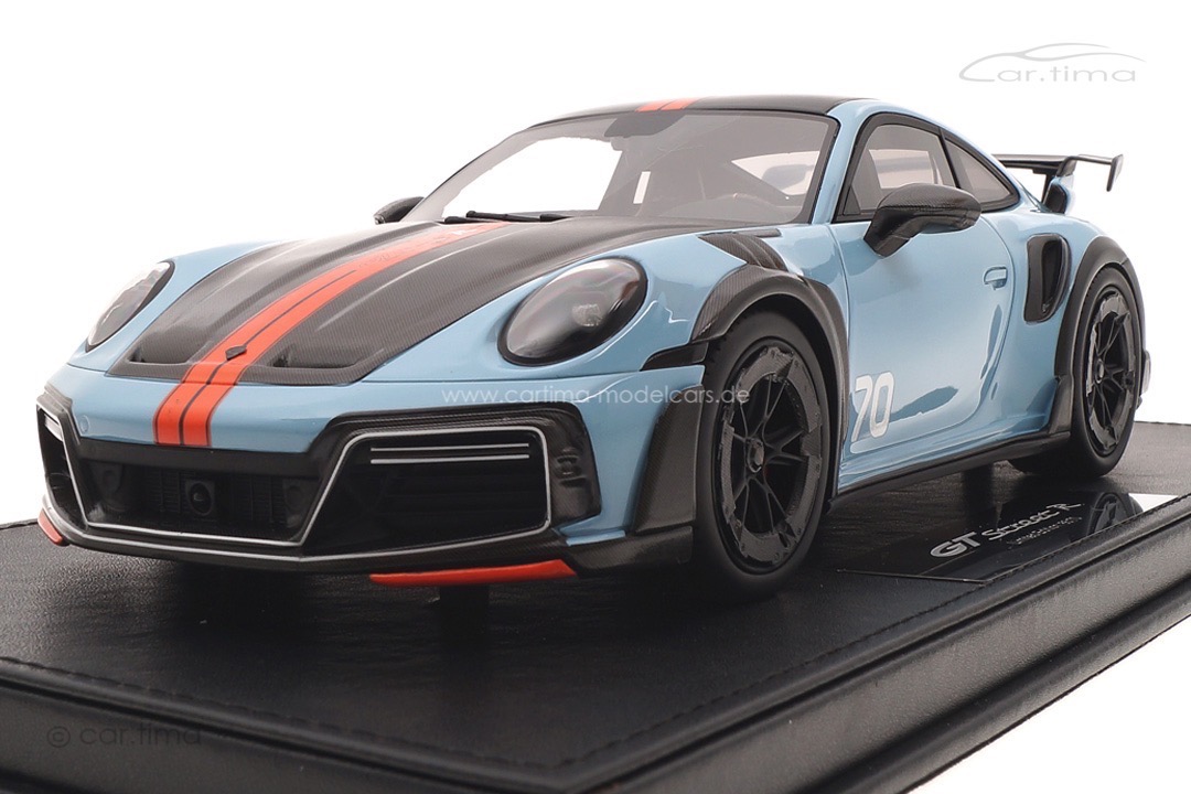 TECHART GTstreet R (Basis 992) Gulfblau/Gulforange 1 of 70 TECHART Collection 1:18 092.992.118.004 TECHART GTstreet R (Basis 992) Gulfblau/Gulforange 1 of 70 TECHART Collection 1:18 092.992.118.004