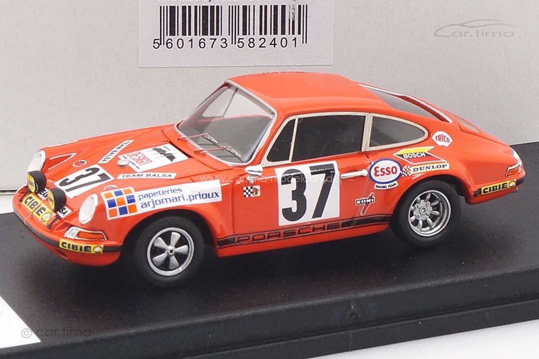 Porsche 911 S 24h Le Mans 1971 Mauroy/Lagniez Troféu 1:43 DSN143-240