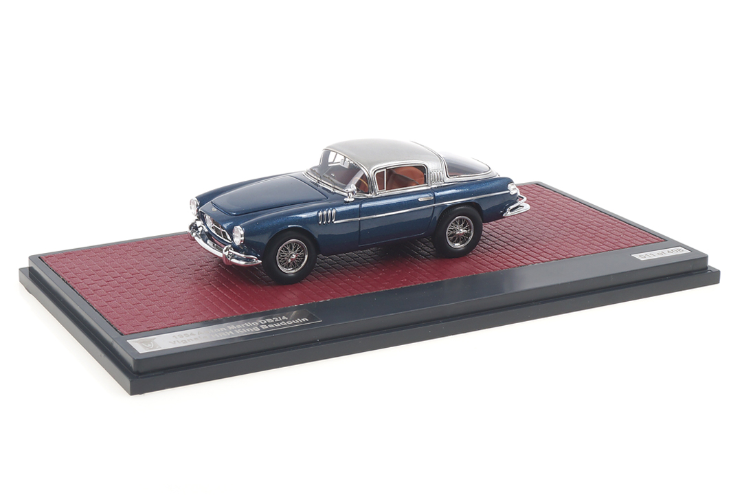 Aston Martin DB2/4 Vignale HRH King Baudouin blau/silber Matrix 1:43 MX50108-141 Aston Martin DB2/4 Vignale HRH King Baudouin blau/silber Matrix 1:43 MX50108-141