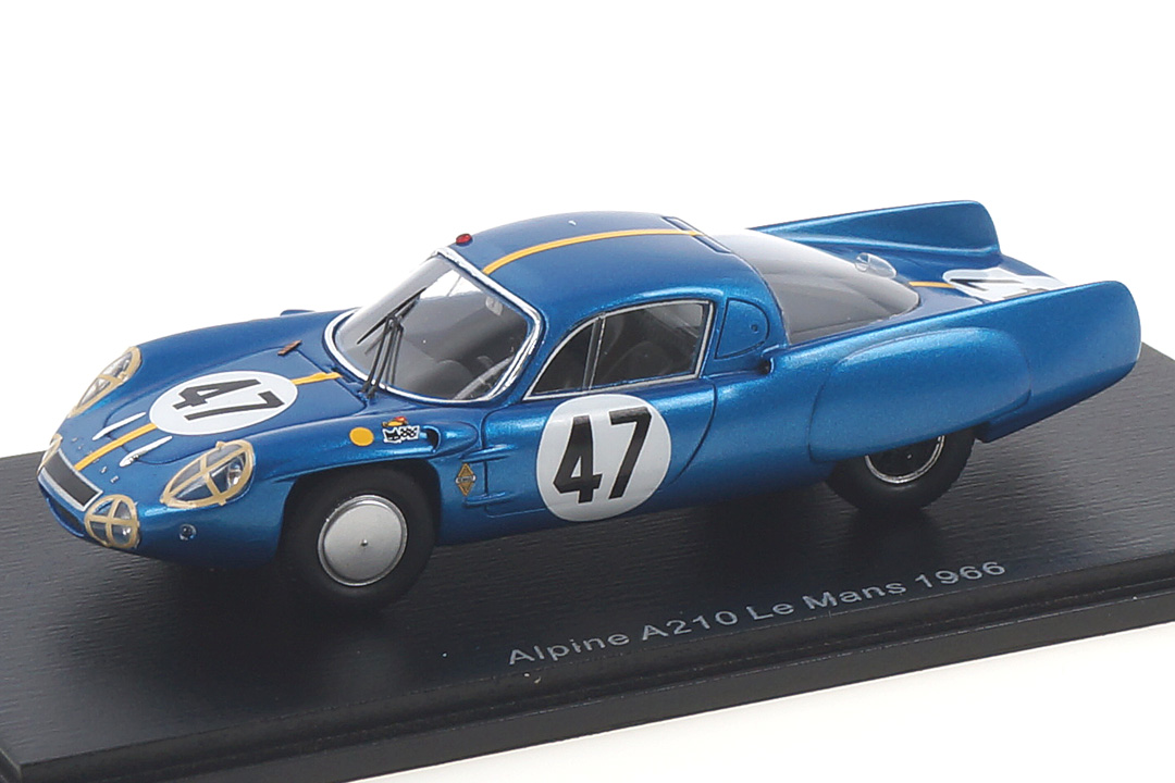 Alpine A210 24h Le Mans 1966 Toivonen/Jansson Spark 1:43 S5476 Alpine A210 24h Le Mans 1966 Toivonen/Jansson Spark 1:43 S5476