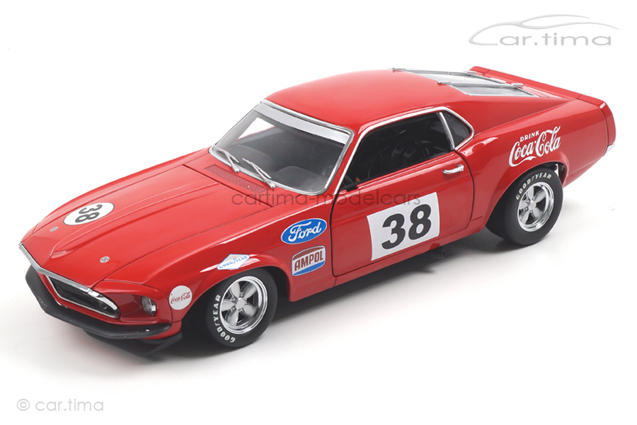 Ford Boss 302 Trans Am Mustang 1969 Allan Moffat ACME 1:18 A1801828 Ford Boss 302 Trans Am Mustang 1969 Allan Moffat ACME 1:18 A1801828