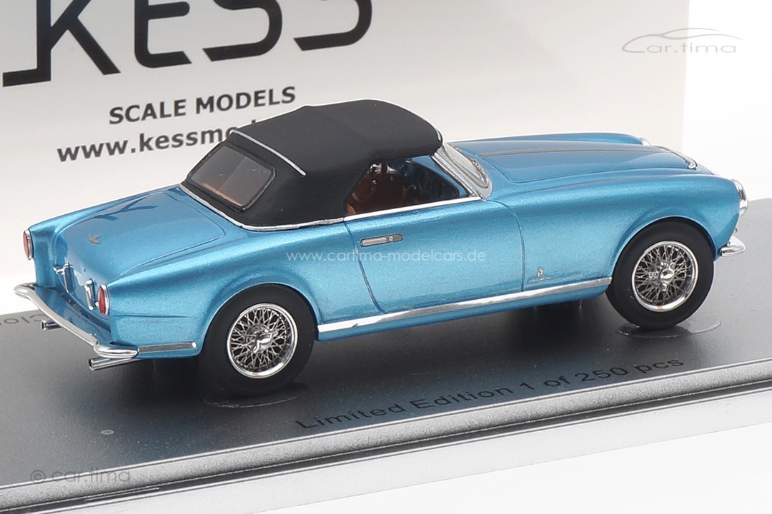 Ferrari 212 inter Cabriolet sn 0235EU Closed 1952 blau met. Kess 1:43 KE43056262 Ferrari 212 inter Cabriolet sn 0235EU Closed 1952 blau met. Kess 1:43 KE43056262