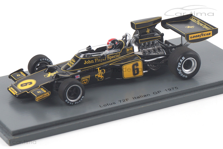 Lotus 72F GP Italien 1975 Jim Crawford Spark 1:43 S5347 Lotus 72F GP Italien 1975 Jim Crawford Spark 1:43 S5347