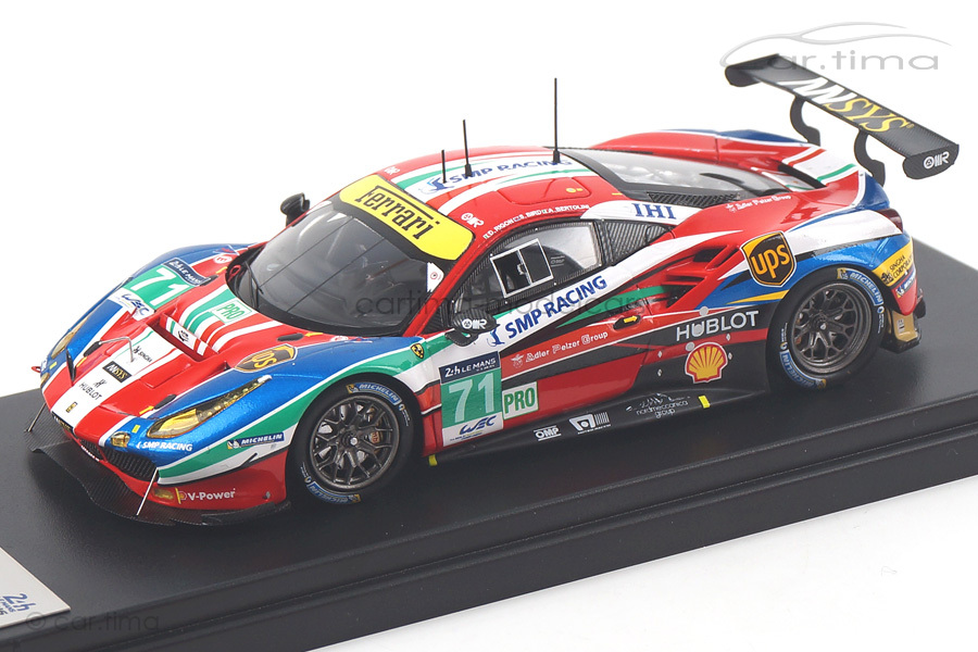 Ferrari 488 GTE 24h Le Mans 2016 Bird/Bertolini/Rigon LookSmart 1:43 LSLM033
