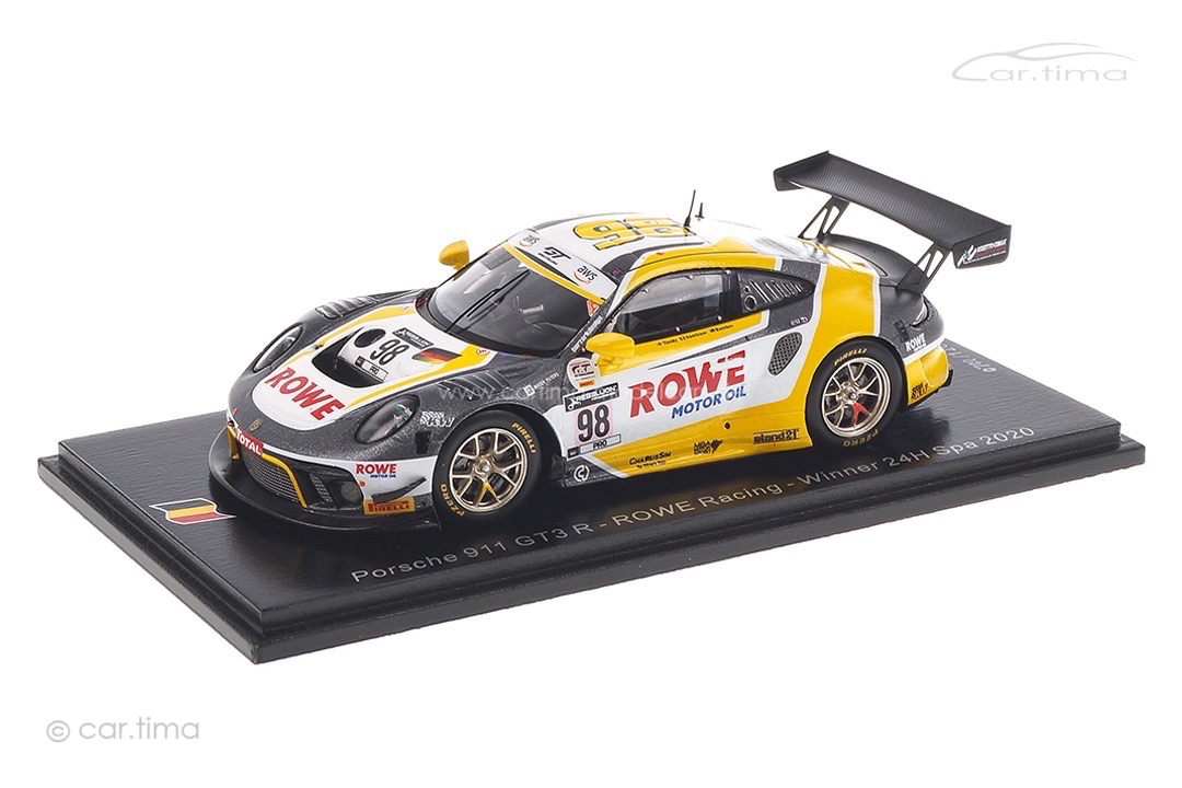Porsche 911 GT3 R Winner 24h Spa 2020 Bamber/Tandy/Vanthoor Spark 1:43 SB370