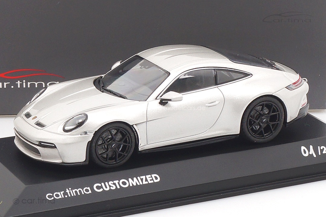 Porsche 911 (992) S/T GT-Silber/Rad schwarz Minichamps car.tima CUSTOMIZED 1:43 CAC04326006