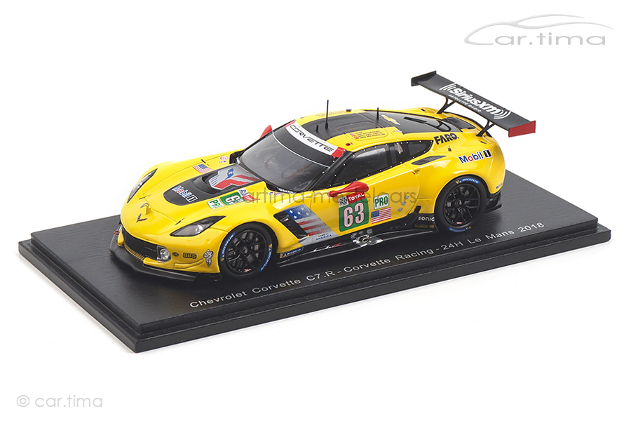 Chevrolet Corvette C7.R 24h Le Mans 2018 Garcia/Magnussen/Rockenfeller Spark 1:43 S7030 Chevrolet Corvette C7.R 24h Le Mans 2018 Garcia/Magnussen/Rockenfeller Spark 1:43 S7030