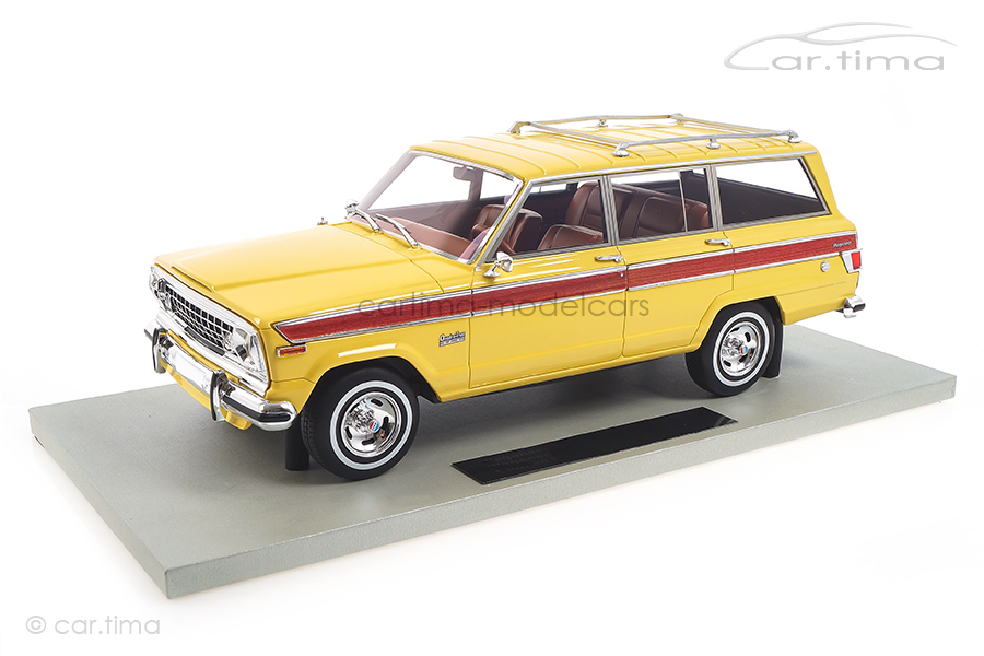 Jeep Grand Wagoneer gelb LS Collectibles 1:18 LS037D Jeep Grand Wagoneer gelb LS Collectibles 1:18 LS037D
