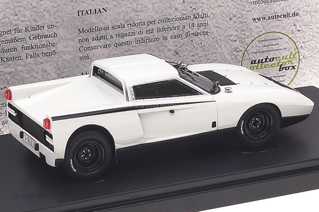 Mercedes-Benz C101 Prototyp 1969 weiß Autocult 1:43 06049 Mercedes-Benz C101 Prototyp 1969 weiß Autocult 1:43 06049