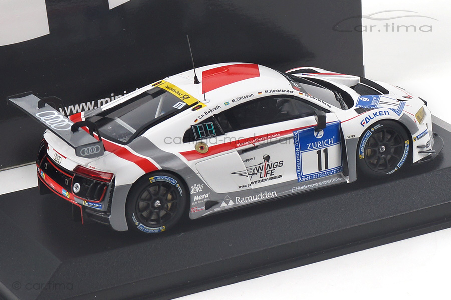 Audi R8 LMS 24h Nürburgring 2016 Bollrath/Ohlsson Minichamps 1:43 437161111 Audi R8 LMS 24h Nürburgring 2016 Bollrath/Ohlsson Minichamps 1:43 437161111