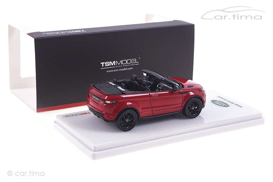 Range Rover Evoque Convertible Firenze red TSM 1:43 TSM430155