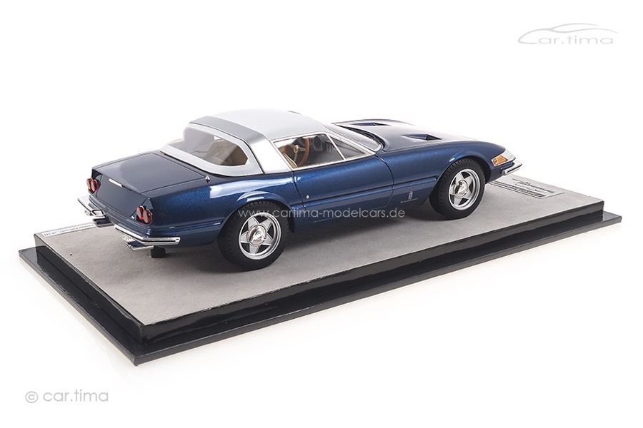 Ferrari 365 GTB/4 Daytona Coupe Speciale blau Tecnomodel 1:18 TM18-108A Ferrari 365 GTB/4 Daytona Coupe Speciale blau Tecnomodel 1:18 TM18-108A