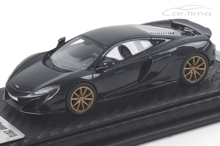 McLaren 675 LT Onix black Tecnomodel 1:43 T43-EX01B McLaren 675 LT Onix black Tecnomodel 1:43 T43-EX01B