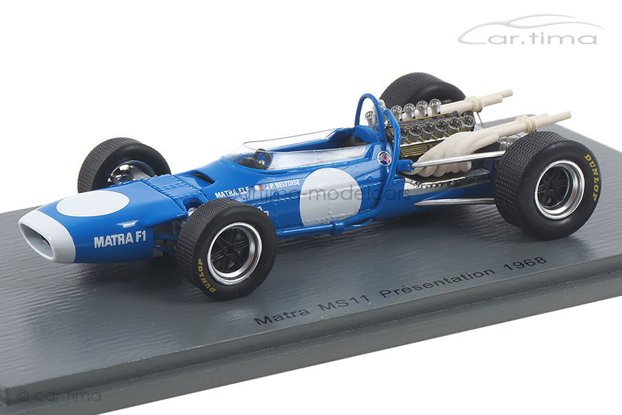 Matra MS11 Presentation 1968 Jean-Pierre Beltoise Spark 1:43 S7184 Matra MS11 Presentation 1968 Jean-Pierre Beltoise Spark 1:43 S7184