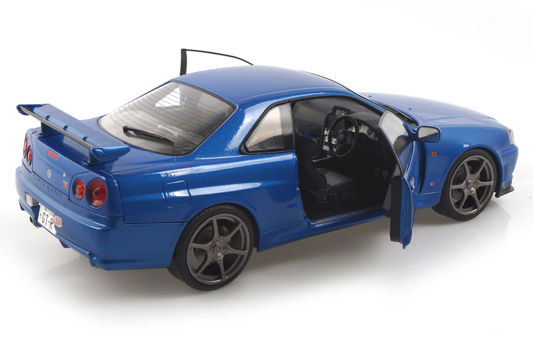 Nissan R34 GTR blau Solido 1:18 S1804301 Nissan R34 GTR blau Solido 1:18 S1804301