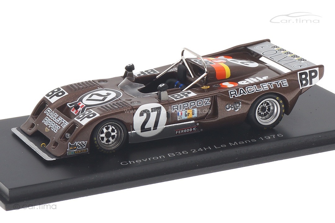 Chevron B36 24h Le Mans 1976 Servanin/Ferrier Spark 1:43 S4714