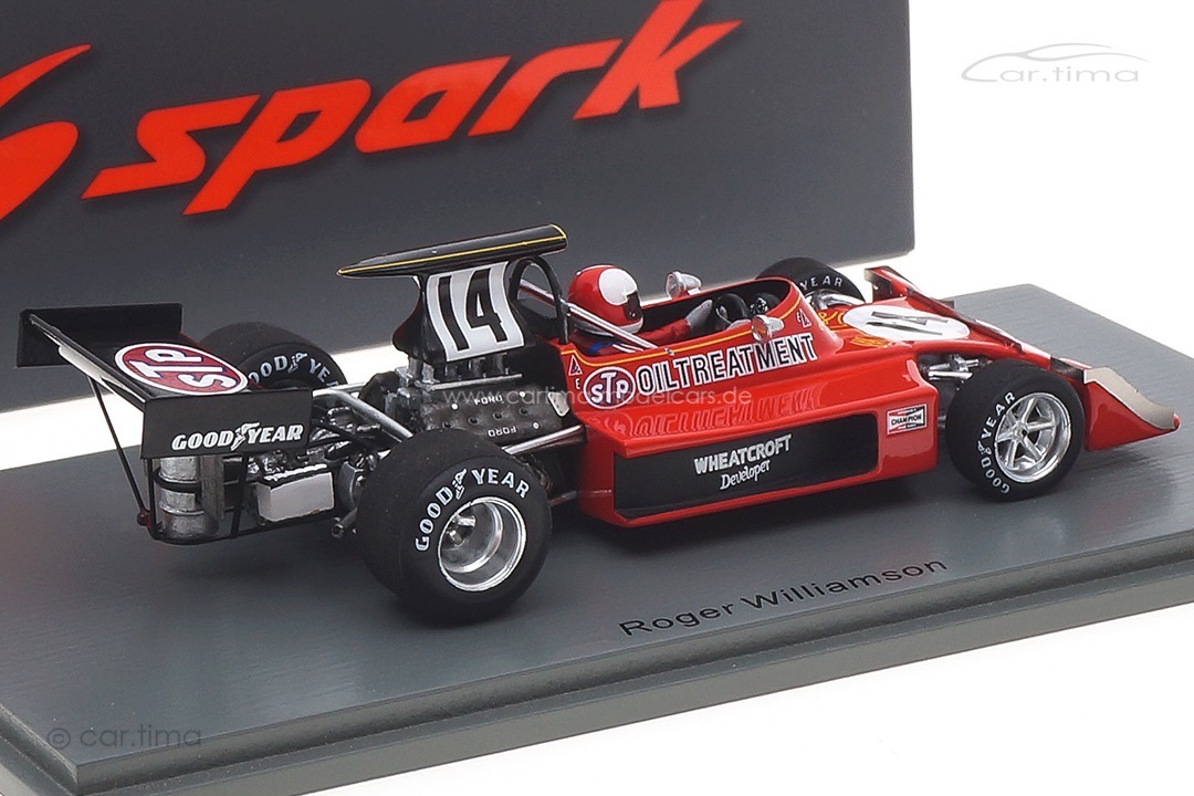 March 731 GP Großbritannien 1973 Roger Williamson Spark 1:43 S5373 March 731 GP Großbritannien 1973 Roger Williamson Spark 1:43 S5373
