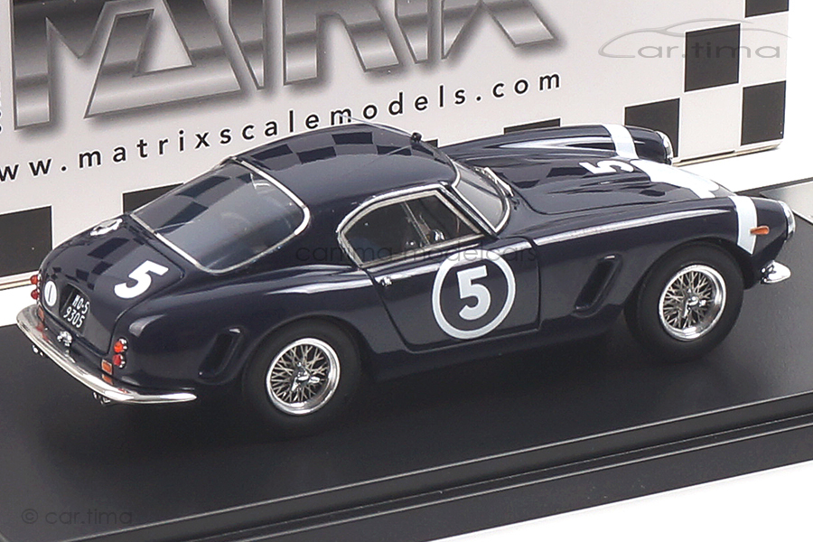 Ferrari 250GT Passo Corto Winner Nassau Tourist Trophy 1960 Stirling Moss Matrix 1:43 MXR40604-012