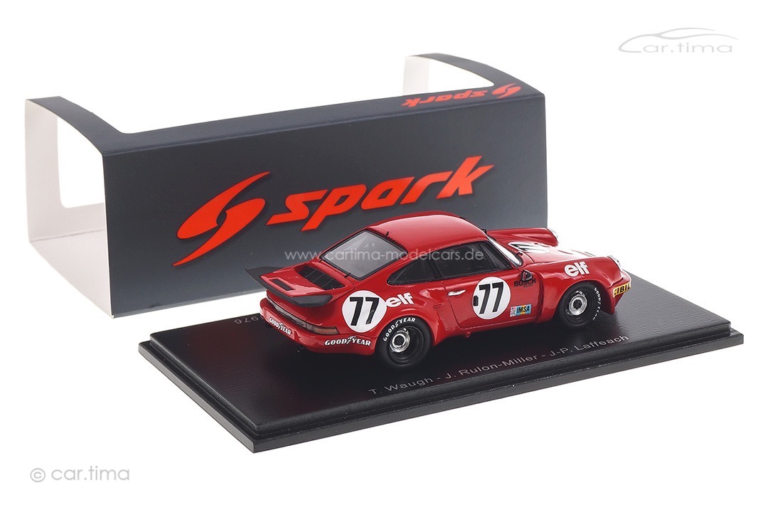 Porsche Carrera RSR 24h Le Mans 1976 Vaugh/Rulon-Miller/Laffeach Spark 1:43 S3531 Porsche Carrera RSR 24h Le Mans 1976 Vaugh/Rulon-Miller/Laffeach Spark 1:43 S3531