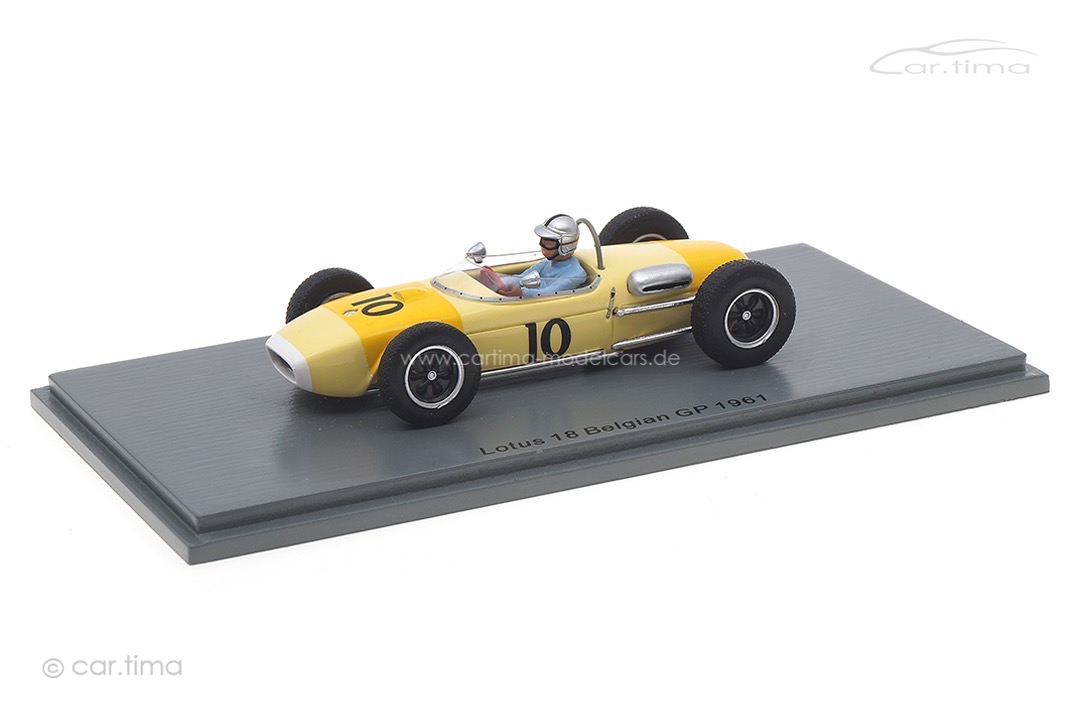 Lotus 18 GP Belgien 1961 Willy Mairesse Spark 1:43 S7474